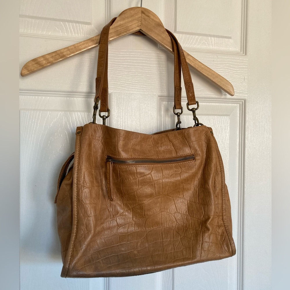 American Leather Co tan bag